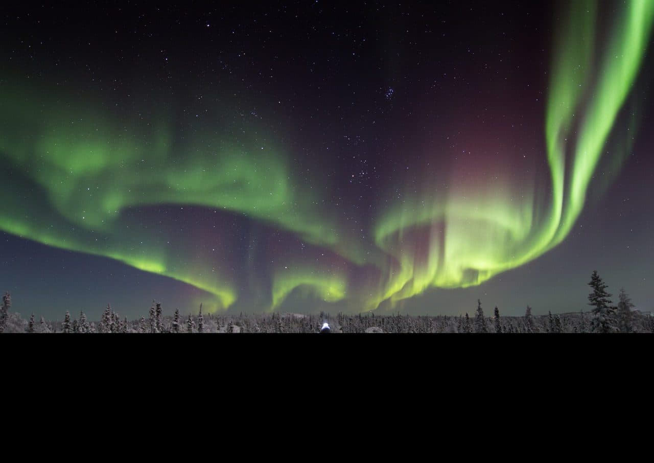 Aurora Borealis Politely Reminds Backpacking Assholes It’s Rude to Stare.