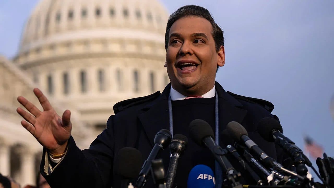 Disgraced Rep George Santos’ Claims Now Utterly Ridiculous; Calls Stuber a “great film.”